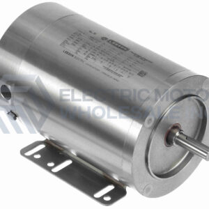116346.00 leeson 3/4hp single phase sst washdown motor nz6k17vk2