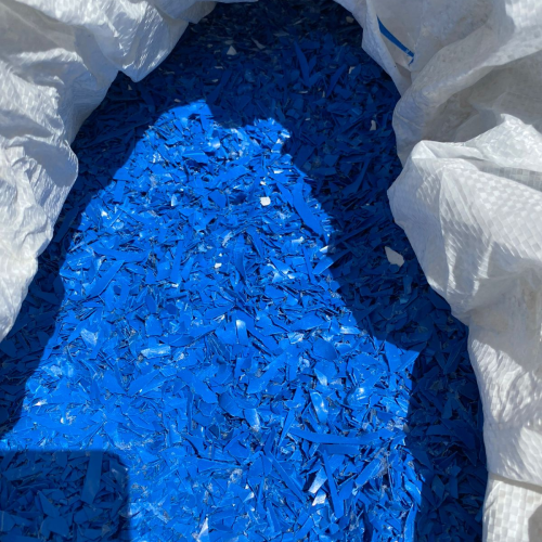 bulk supply of 800 mt pe regrinds (blue sheet) from oman to international markets bulk supply of 800 mt pe regrinds (blue sheet) from oman to international markets