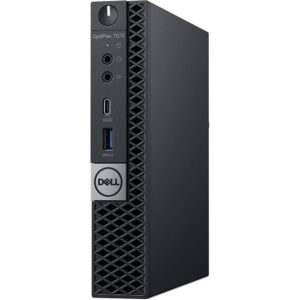 dell optiplex 7070 mini pc intel core i7 9th gen. 32gb ram 500gb hdd+256gb ssd windows 11 pro wi fi