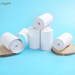 high quality self adhesive thermal paper rolls copper coated paper label