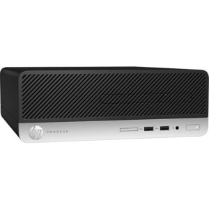 hp prodesk 400 g6 sff intel i5 9th gen 16gb ram 256gb ssd windows 11 pro, wi fi, dvd