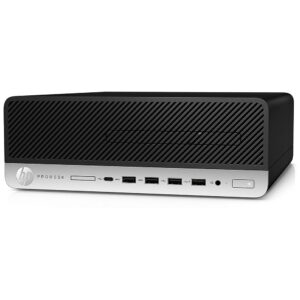 hp prodesk 600 g4 sff intel core i5 8th gen. 16gb ram 256gb ssd windows 11 pro wi fi dvd/rw