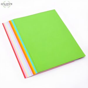 stationary colored copy printing paper a4 size double sided lightweight construction paper